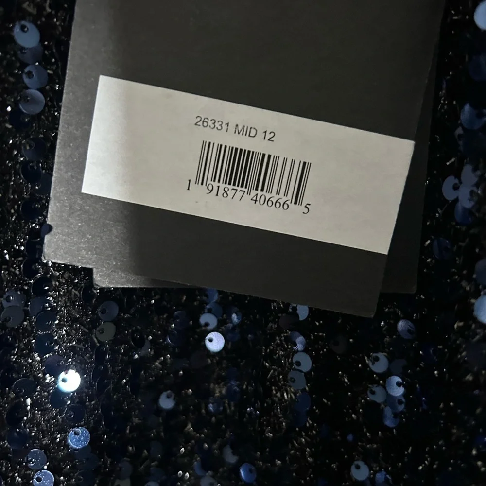 Mac Duggal 26331 NWT COWL BACK BOAT NECK SEQUINED EVENING GOWN - Picture 7 of 13
